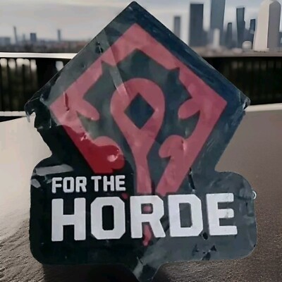 Blizzard Blizzcon Exclusive For The Horde Badge Series 1 , Very Rare Sealed 2023