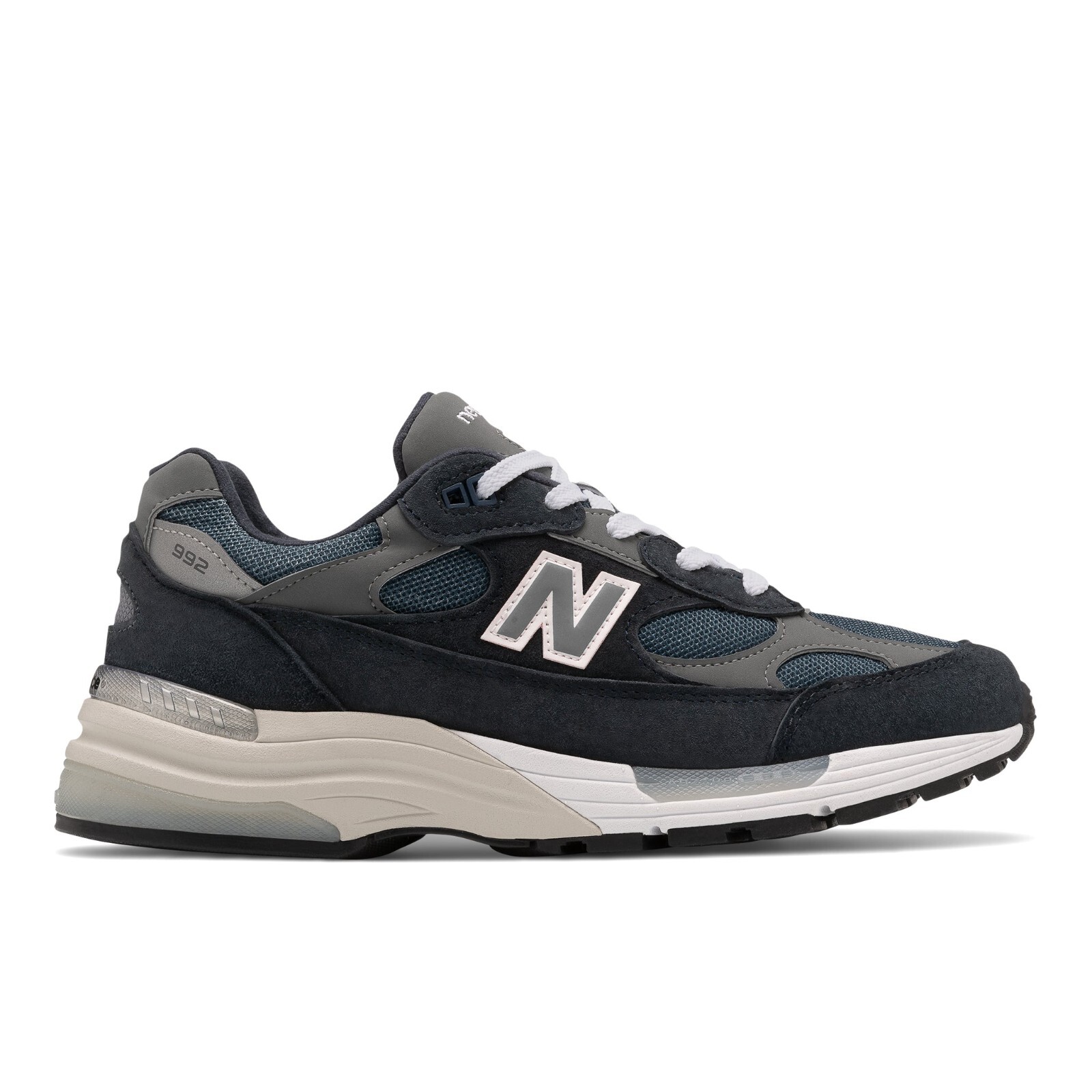 

New Balance 992 Made in USA Navy M992GG Мужская обувь Кроссовки, Navy/grey, New Balance 992