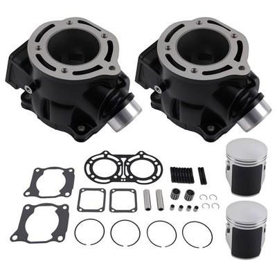 Cylinder Piston Gasket Top End Kit for Yamaha Banshee 350 YFZ 350 64x54mm 1987-