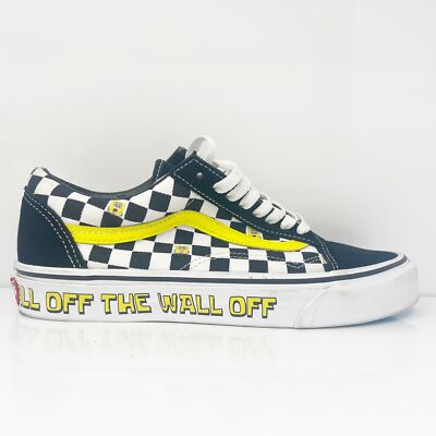 

Vans Unisex Off The Wall 521356 Черная повседневная обувь Кроссовки Размер M 7,5 W 9, Черный, Off The Wall