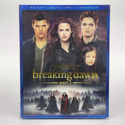 The Twilight Saga Breaking Dawn Part 2 Blu-Ray DVD UltraViolet New Sealed
