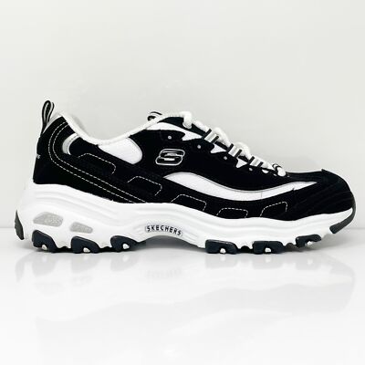 

Skechers Womens D Lites Biggest Fan 11930 Черная повседневная обувь Кроссовки Размер 8.5, Черный, D Lites Biggest Fan