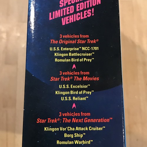 Micro Machines Star Trek Collectors Set - Special Limited Edition - 1993