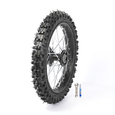 60/100-14''inch Front Wheel Rim Tire CRF110 RM65 Coolster Apollo SSR 110cc 125cc