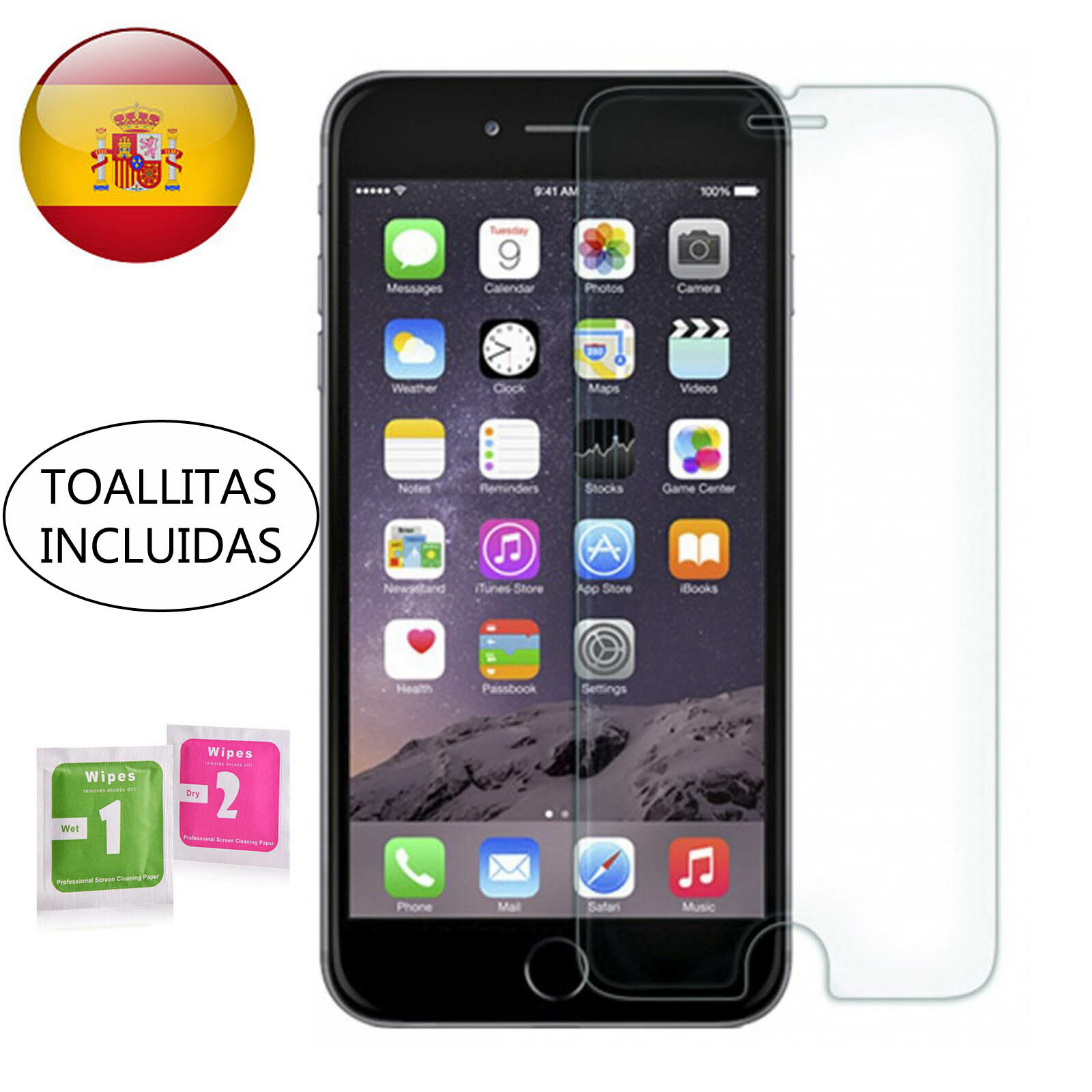 Protector De Pantalla Cristal Templado Para iPhone 5 6 7 8 Plus X XS XR XS Max eBay