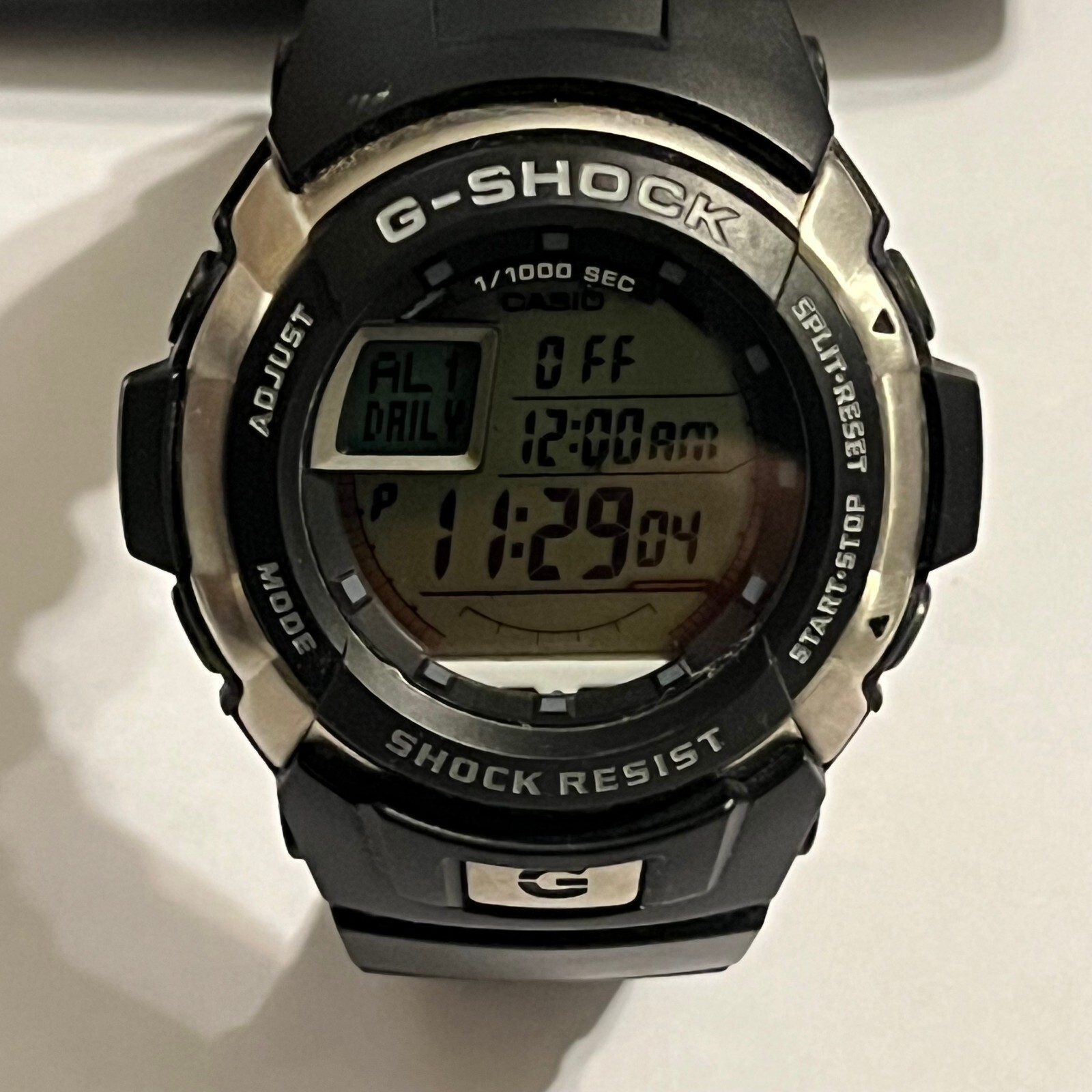 Casio G-SHOCK G-7700 (3095) World Time 200M WR 46mm Watch W Casio G-SHOCK G-7700 (3095) World Time 200M WR 46mm Watch W