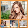 JOSCHOO Reading Glasses for Women 6 Pack Blue Light Blocking Glasses with Comfort Spring Hinge for Men and Womens Readers (6 Mix Clour-5, 1.5, x)