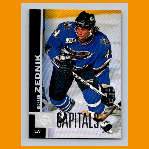 Richard Zednik #388 1997 Upper Deck Washington Capitals Hockey