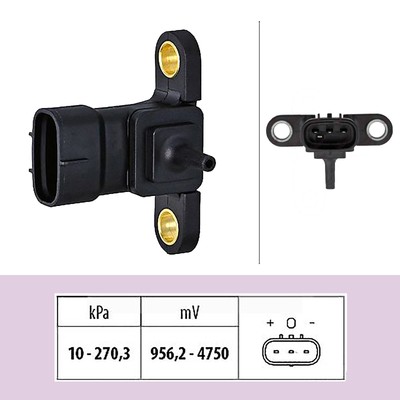 MAP Sensor for Toyota LANDCRUISER VDJ 1VDFTV 4.5L V8 Replace 8942171020