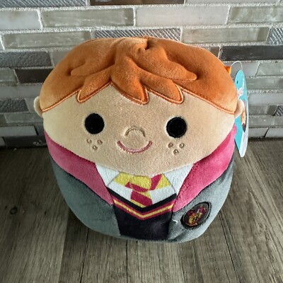 NEW Squishmallows Harry Potter Squad Ron Weasley 7 Inch Soft Plush 2024