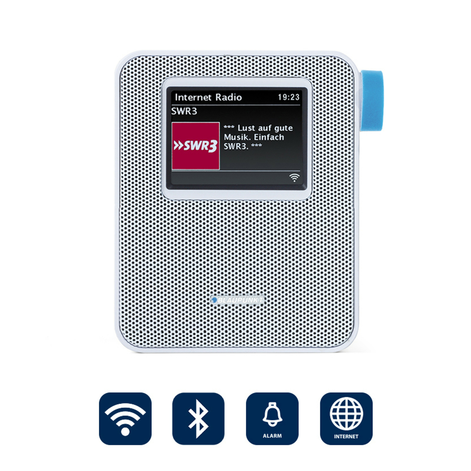 BLAUPUNKT Steckdosenradio Internet Radio klein WLAN Steckdose Bluetooth Bad weiß