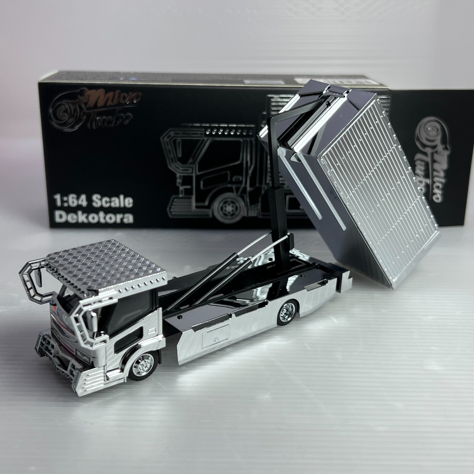 MicroTurbo MT 1/64 Dekotora Silver electroplating J03-2-355-6