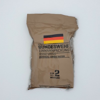 German military ration 24H MRE EPA camping hiking