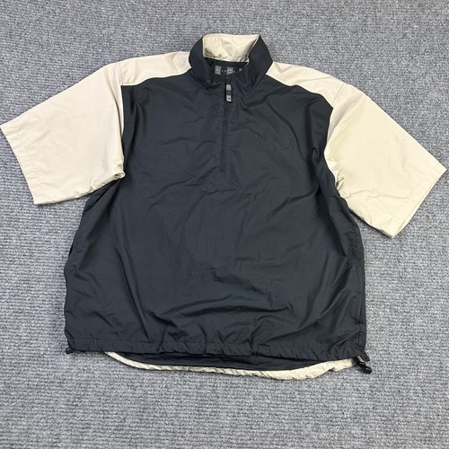 Vintage Y2K Nike Golf Clima-Fit 1/4 Zip Windbreaker