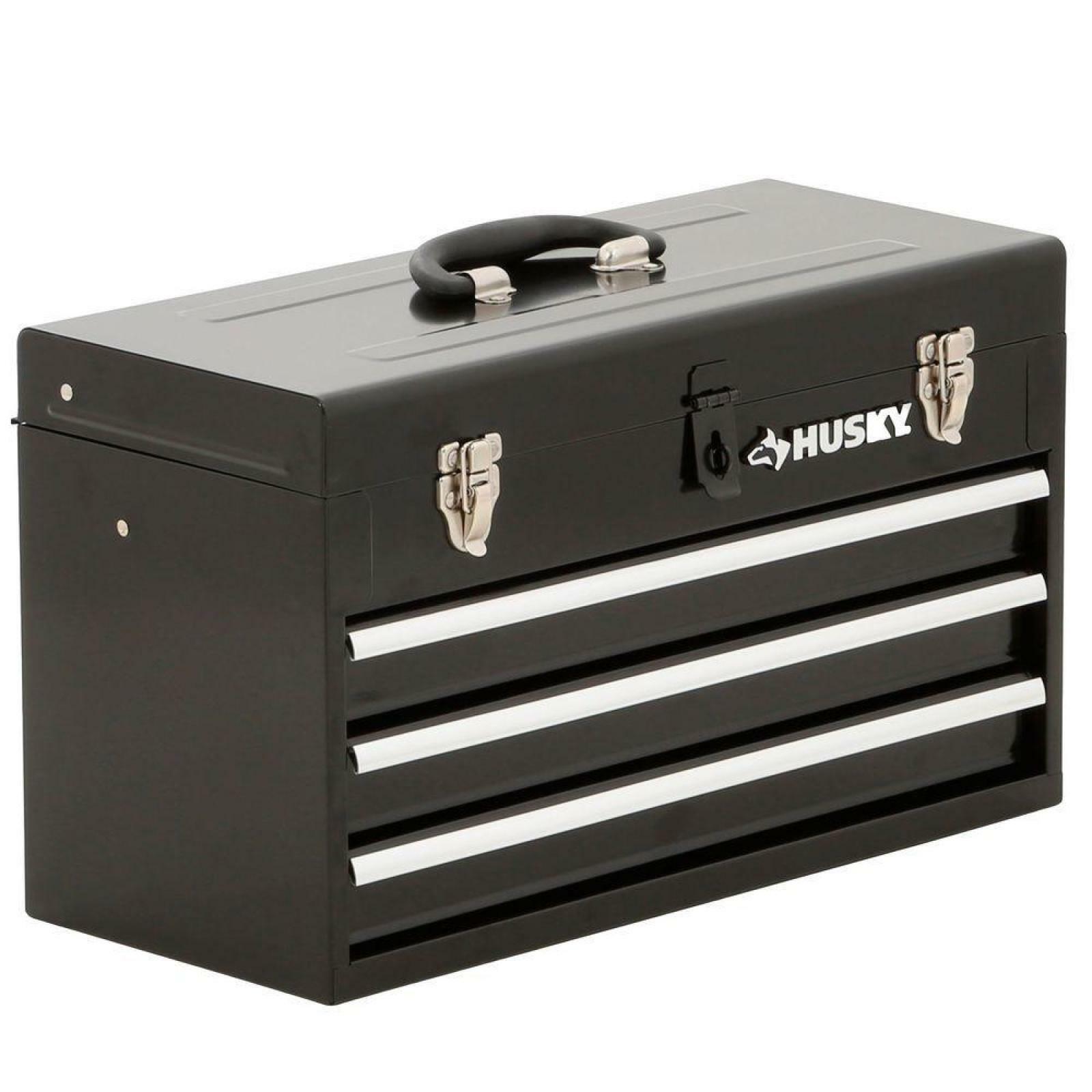20 In 3 Drawer Portable Tool Box Chest With Tray Drawer Slides