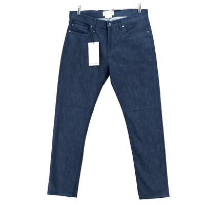 NWT MINISTRY OF SUPPLY Jeans Chroma Denim Pant INDIGO BLUE Stretch Slim Fit