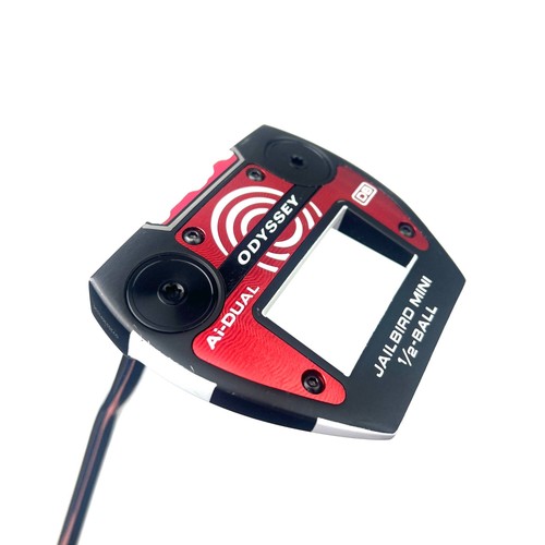 Left Handed Odyssey AI Dual DB Jailbird Mini Putter / 33 Inches