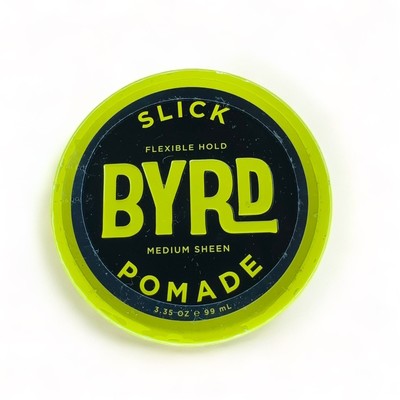 Byrd Slick Pomade  New & Sealed - Flexible Hold - Medium Sheen  3.35 oz (99mL)