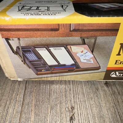 Amerock Cabinet Aides Hide-Away Message Center C-8611 NEW Sealed Box Vintage
