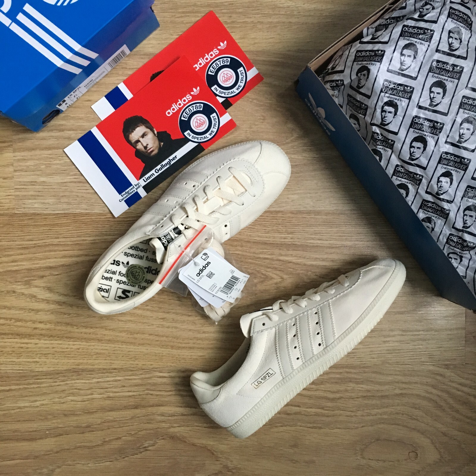 liam gallagher adidas trainers