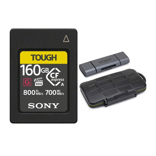 その他 Sony CFexpress Type A 160GB Tough Sony 160GB CFexpress Type A TOUGH Memory Card CEAG160T B&H Photo