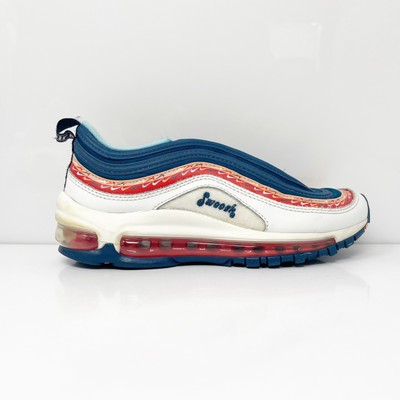 

Nike Boys Air Max 97 CQ4818-400 Синие повседневные кроссовки Кроссовки Размер 4Y, Синий, Air Max 97