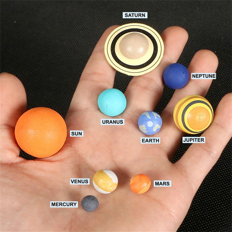 Solar System Stress Ball For Kids Educational Toys Solar Planets Balls Toy