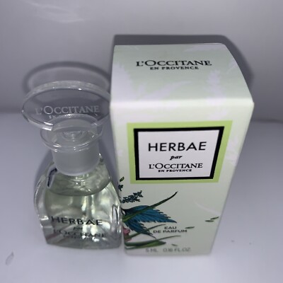 L'Occitane En Provence Herbae Eau de Parfum Splash 0.16 oz NEW