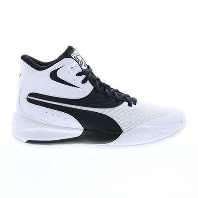 

Мужские белые синтетические баскетбольные кроссовки Puma Triple Mid 37645107 13, Белый, Puma Triple Mid