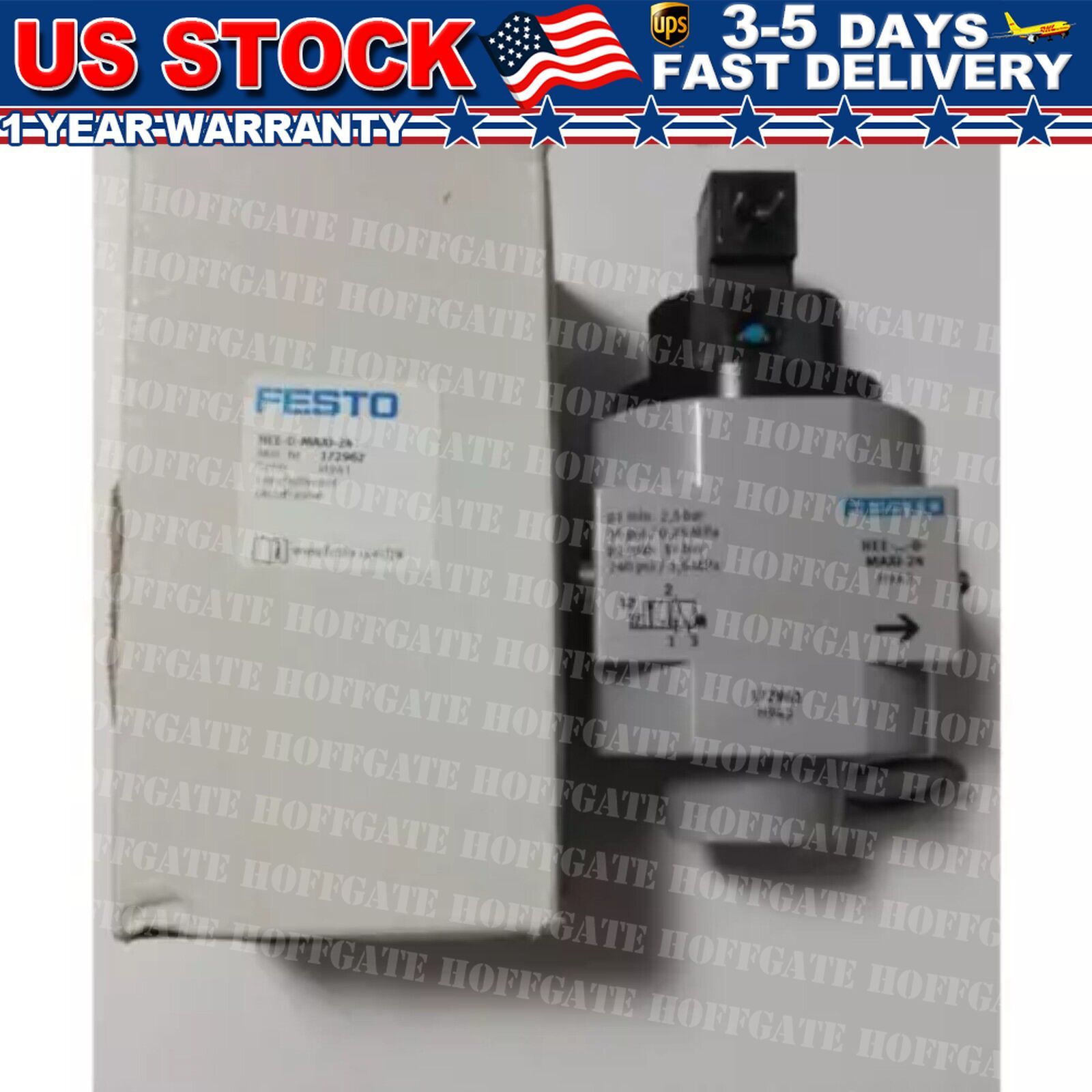 New HEE-D-MAXI-24 Festo 172962 On/off valve Fast Shipping | eBay New HEE-D-MAXI-24 Festo 172962 On/off valve Fast Shipping | eBay