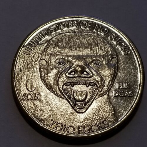 Zero Fuc.s Coin 2015 - Honey Badger
