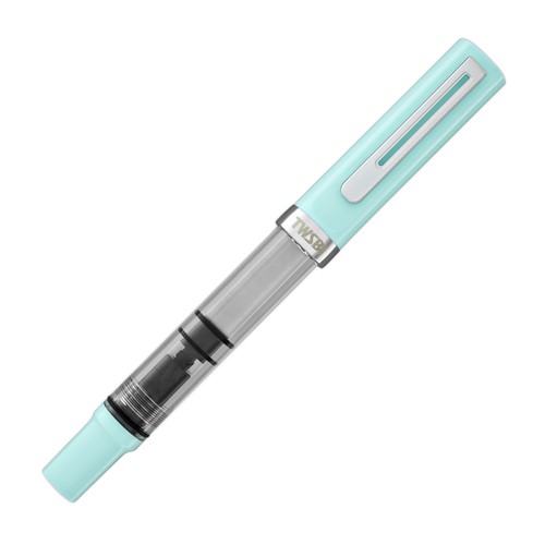 TWSBI Eco-T Fountain Pen in Mint Blue Special Edition - 1.1mm Stub Nib NEW