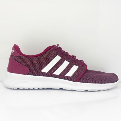 

Adidas Womens Cloudfoam QT Racer BC0006 Красные кроссовки Кроссовки Размер 10, Красный, Cloudfoam QT Racer