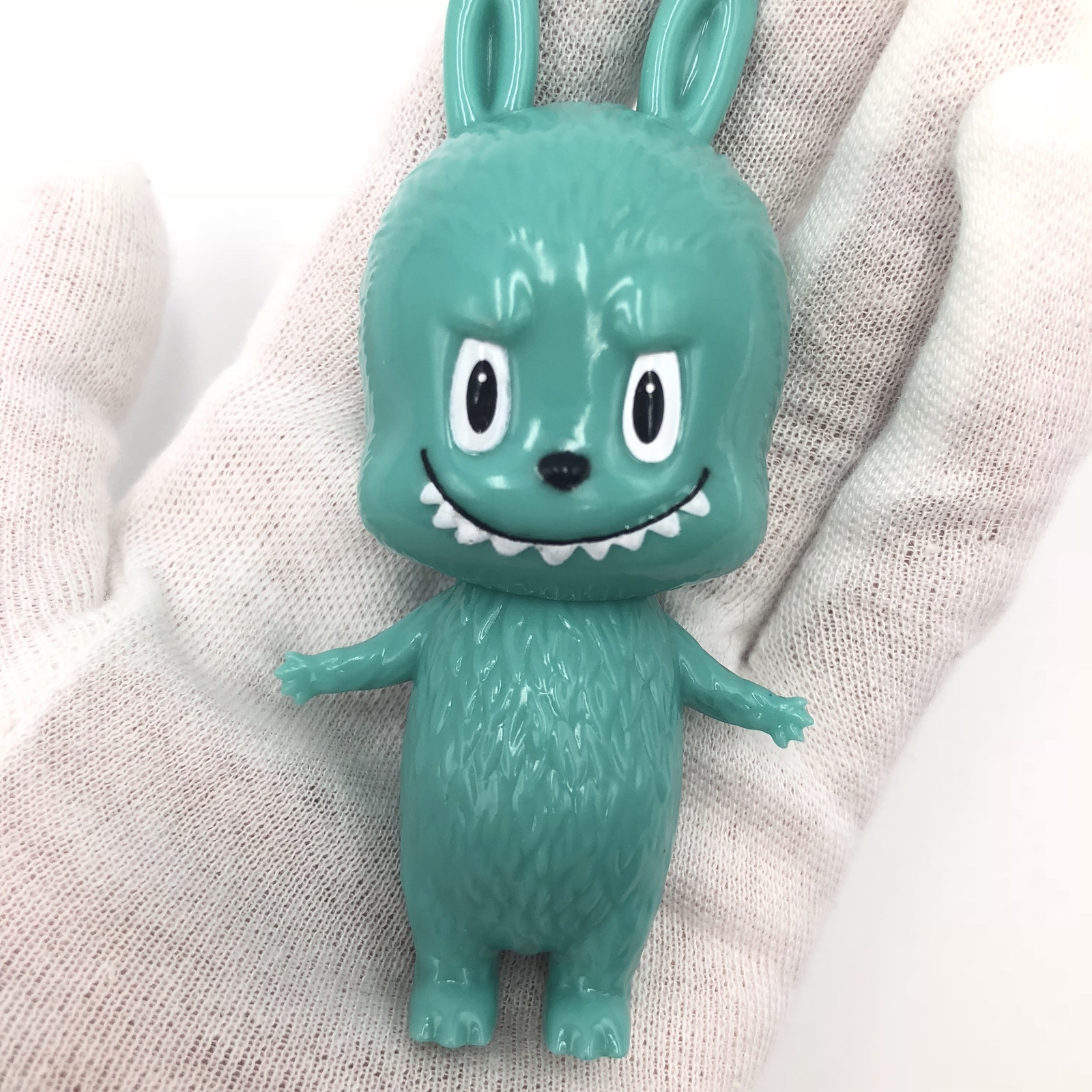 HOW2WORK The Little Monster Labubu Mini Figure Designer Toy Figurine Light Green | eBay