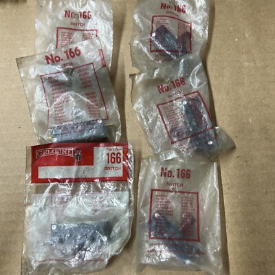 Lot Of (6) Gemline No. 166 Switches New!