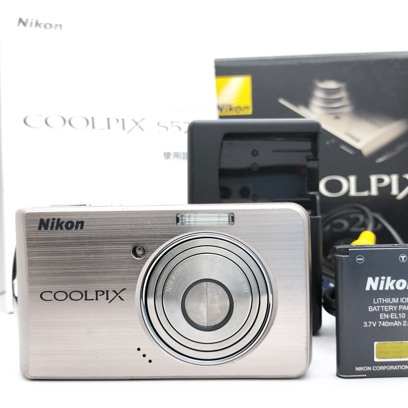 ニコン Nikon COOLPIX S520　J4S3#2C1064 Nikon COOLPIX S520 Magenta 8.0MP Compact Digital Camera