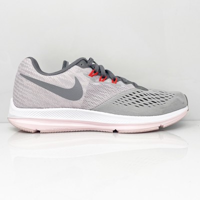 

Nike Womens Zoom Winflo 4 898485-010 Серые кроссовки для бега, размер 8, Серый, Zoom Winflo 4