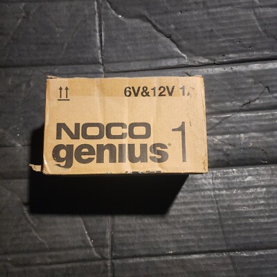NOCO GENIUS1 | 1-Amp | Smart Charger | 6V and 12V Battery Charger | Automatic 