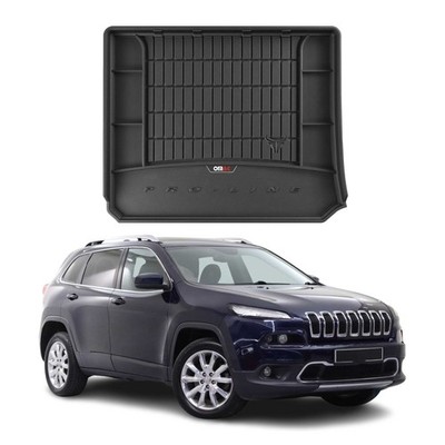 OMAC Premium Cargo Mats Liner for Jeep Cherokee 2014-2023 All-Weather Heavy Duty
