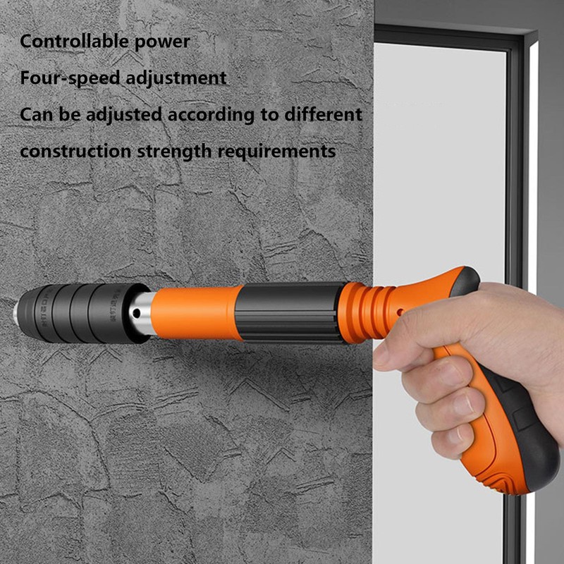 Ceiling Nailer Portable Nail Gun Rivet Concrete Wall Anchor WireSlotting Machine