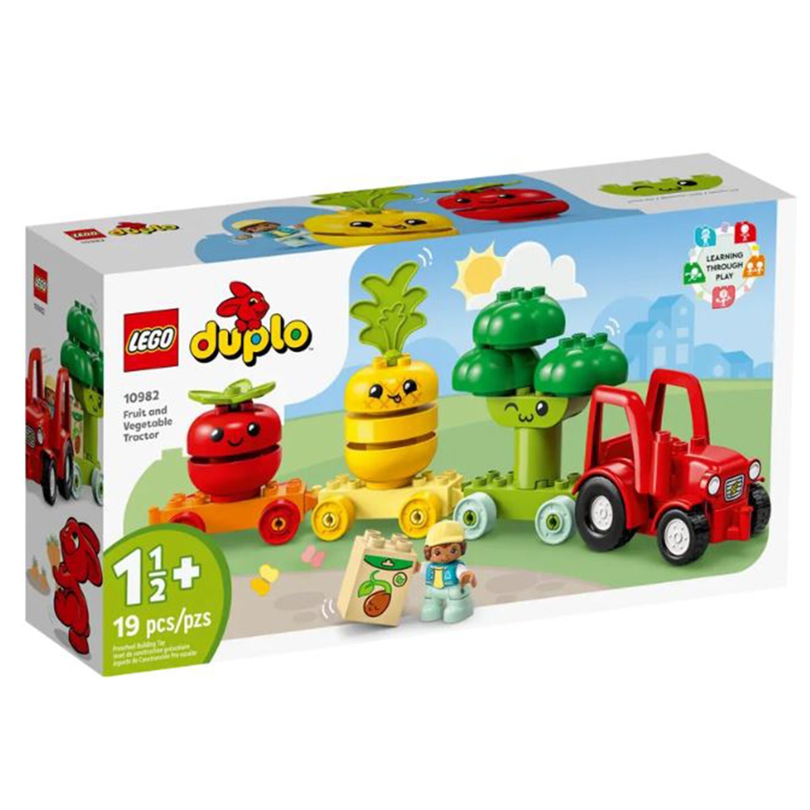 Набор для сборки трактора LEGO Duplo для фруктов и овощей 10982 НОВЫЙ