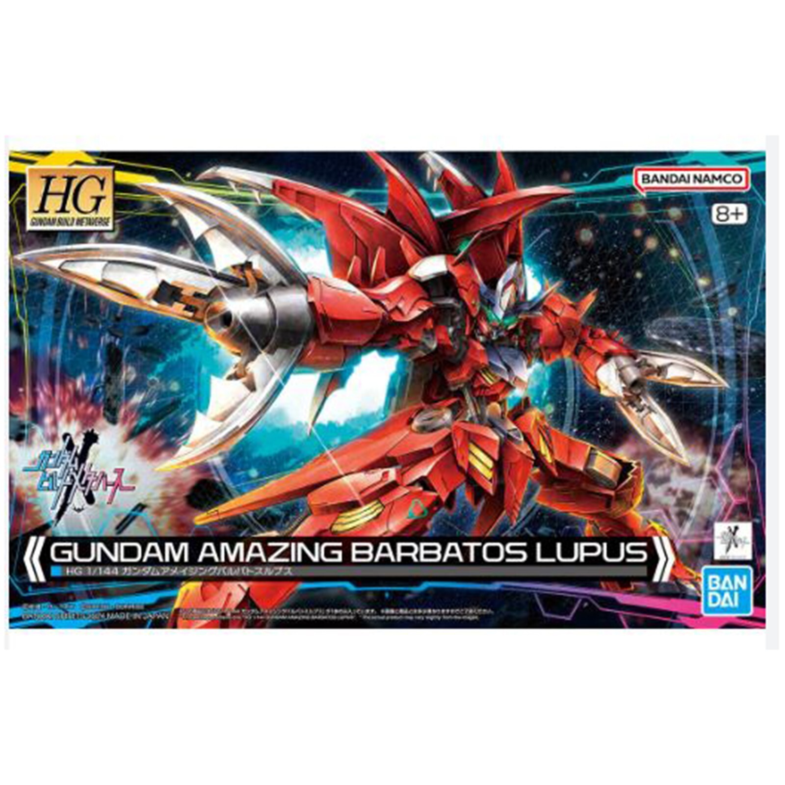 Бандай Гандам строит Метавселенную HG Amazing Barbatos Lupus в масштабе 1:144.