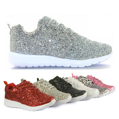 Ladies sparkle best sale shoes
