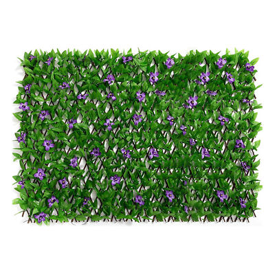 Artificial Plant Mat Greenery Wall Hedge Grass Fence Decor Foliage Panel