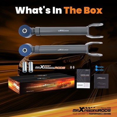 2 Front Upper Heavy Duty Adjustable Control Arms For Jeep Cherokee XJ 1984-2001