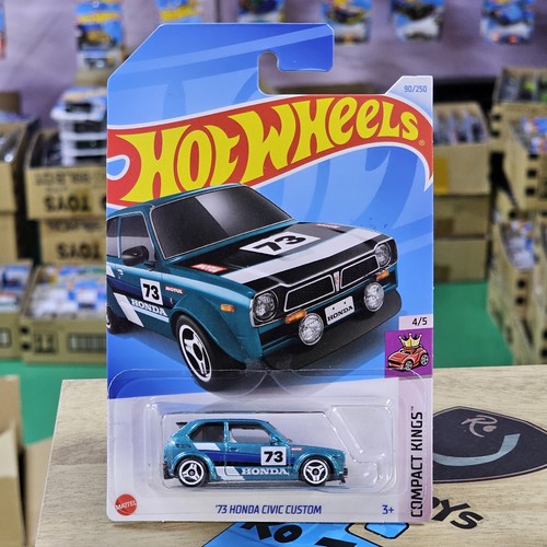 HOT WHEELS 73 HONDA CIVIC CUSTOM 2024 Series COMPACT KINGS