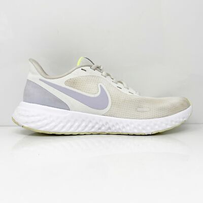 

Nike Womens Revolution 5 BQ3207-110 Белые кроссовки кроссовки размер 9,5, Белый, Revolution 5