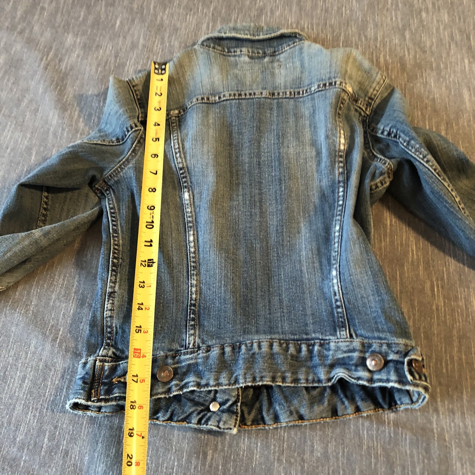 H \u0026 M logg blue denim jean jacket 
