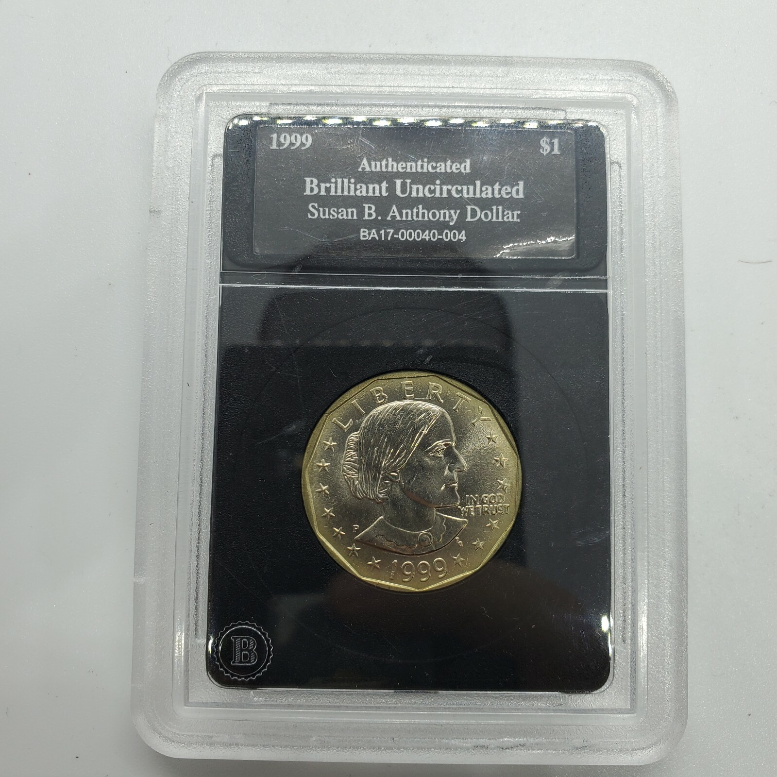 コレクション 1999 Susan B. Anthony Proof Coin 1999 Susan B Anthony Proof Coin FG with Certificate of