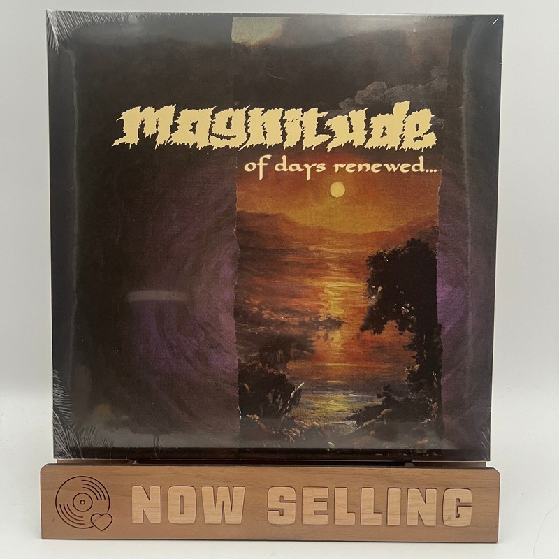 Magnitude - Of Days Renewed Vinyl LP Clear Splatter SEALED